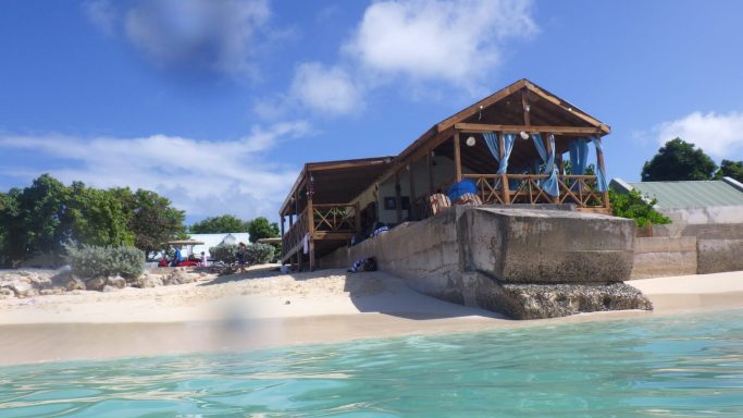 Beach Bar Paradise Grand Turk A beach bar in Grand Turk