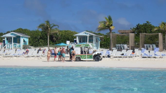 Half Moon Cay, Bahamas, the rum van! Half Moon Cay, Bahamas, the rum van!