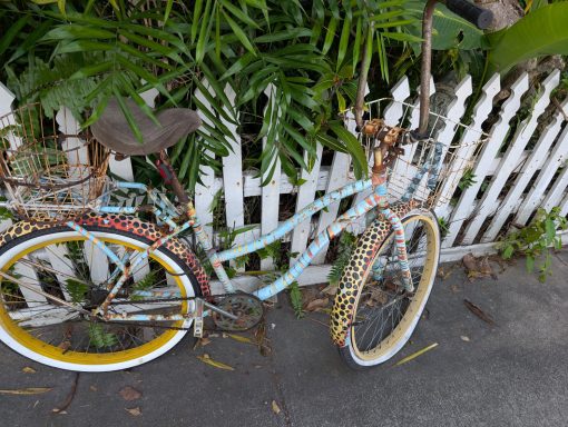 Quirky Key West bicycle