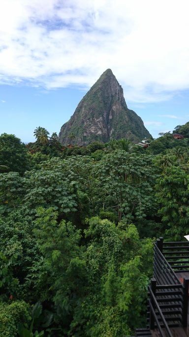 Piton Mountains and Rainforest Piton Mountains